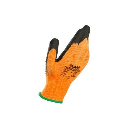 Mapa Gloves C/O Rcp MAPA Temp-Dex 720, Nitrile Palm Coated Thermal Gloves w/ Dots, Medium Weight, 1 Pair, Size 11 720121